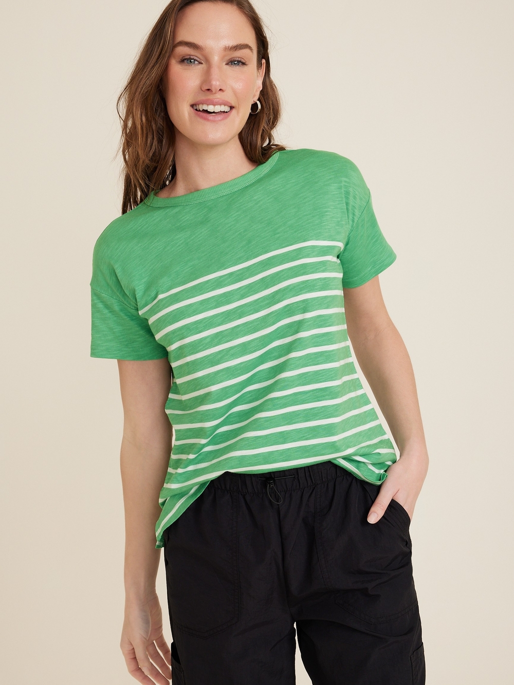 *Like New* Maurices 24/7 Crewneck Short Sleeve Tee